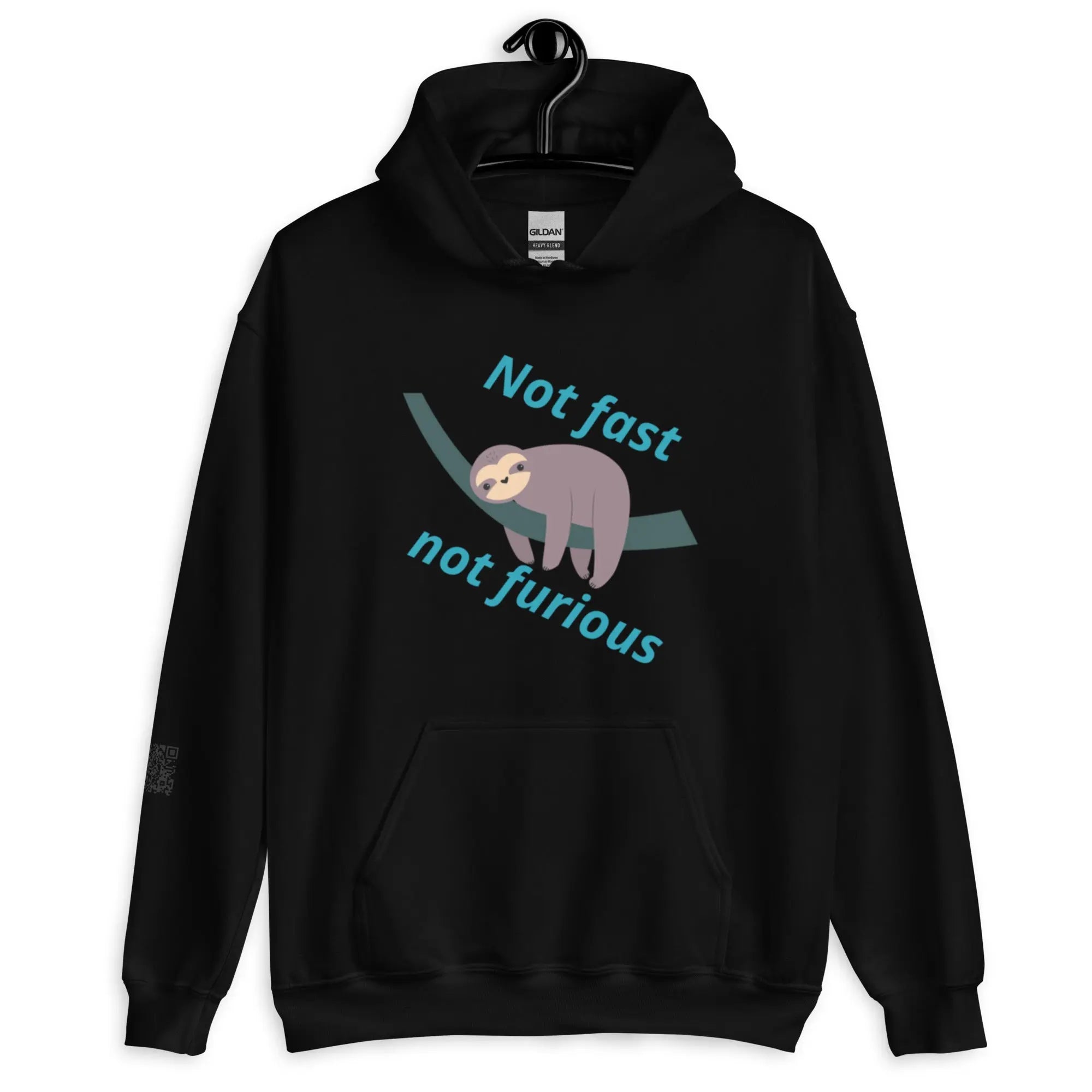 Felpa con cappuccio: Non veloce, non furioso