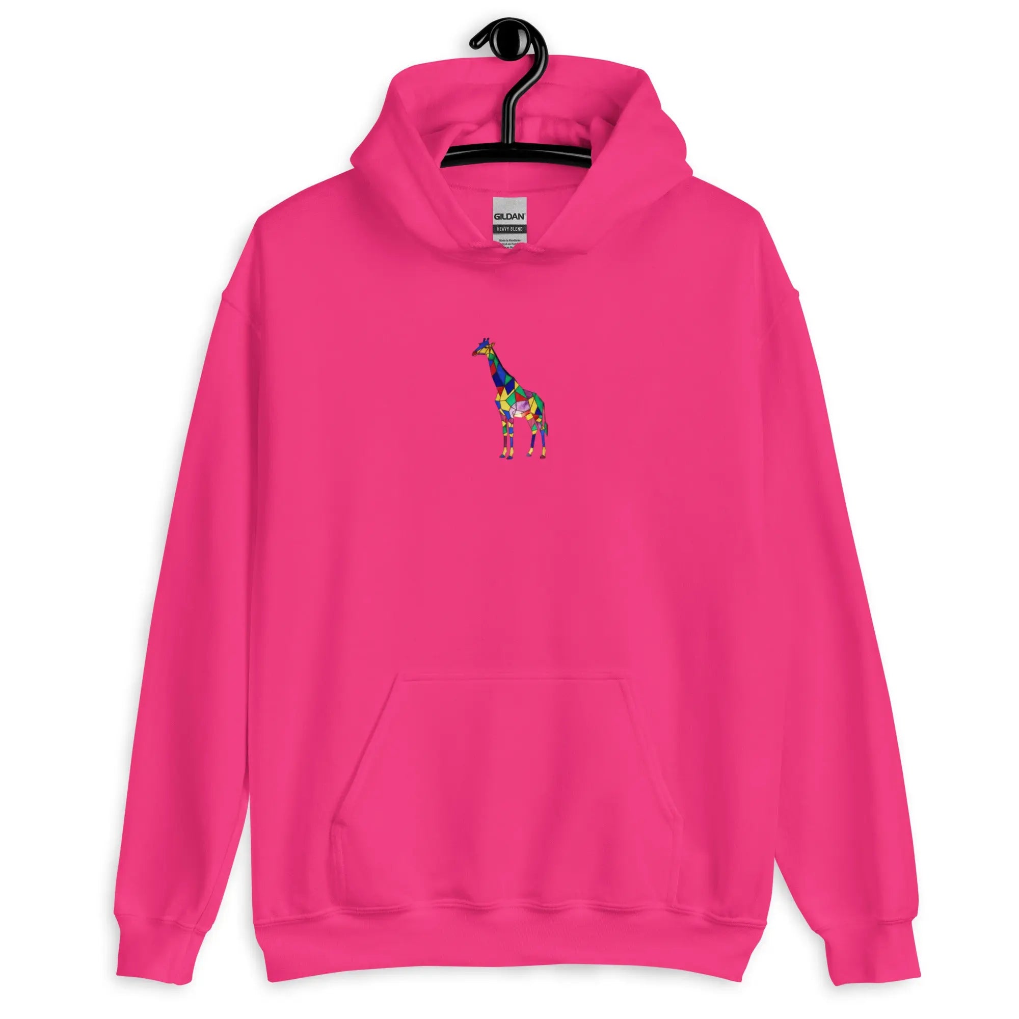 Felpa con cappuccio giraffa