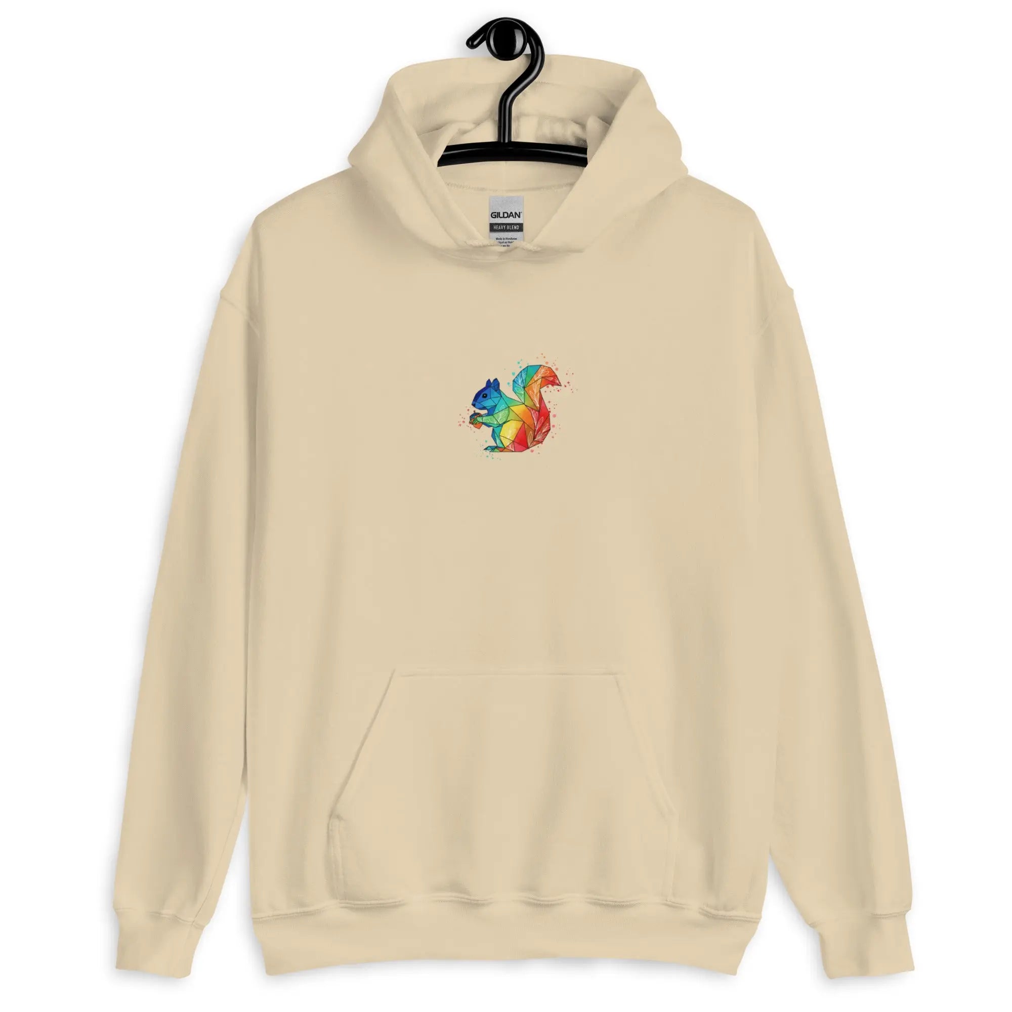 Felpa con cappuccio scoiattolo