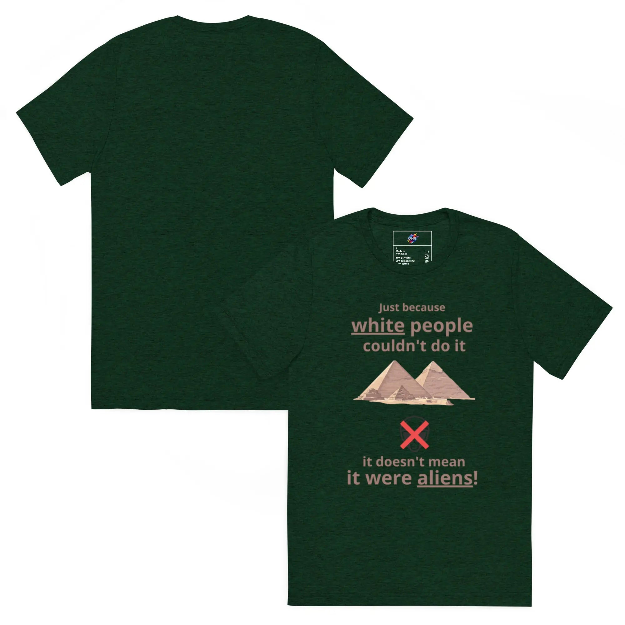 T-shirt unisex sottile piramidi