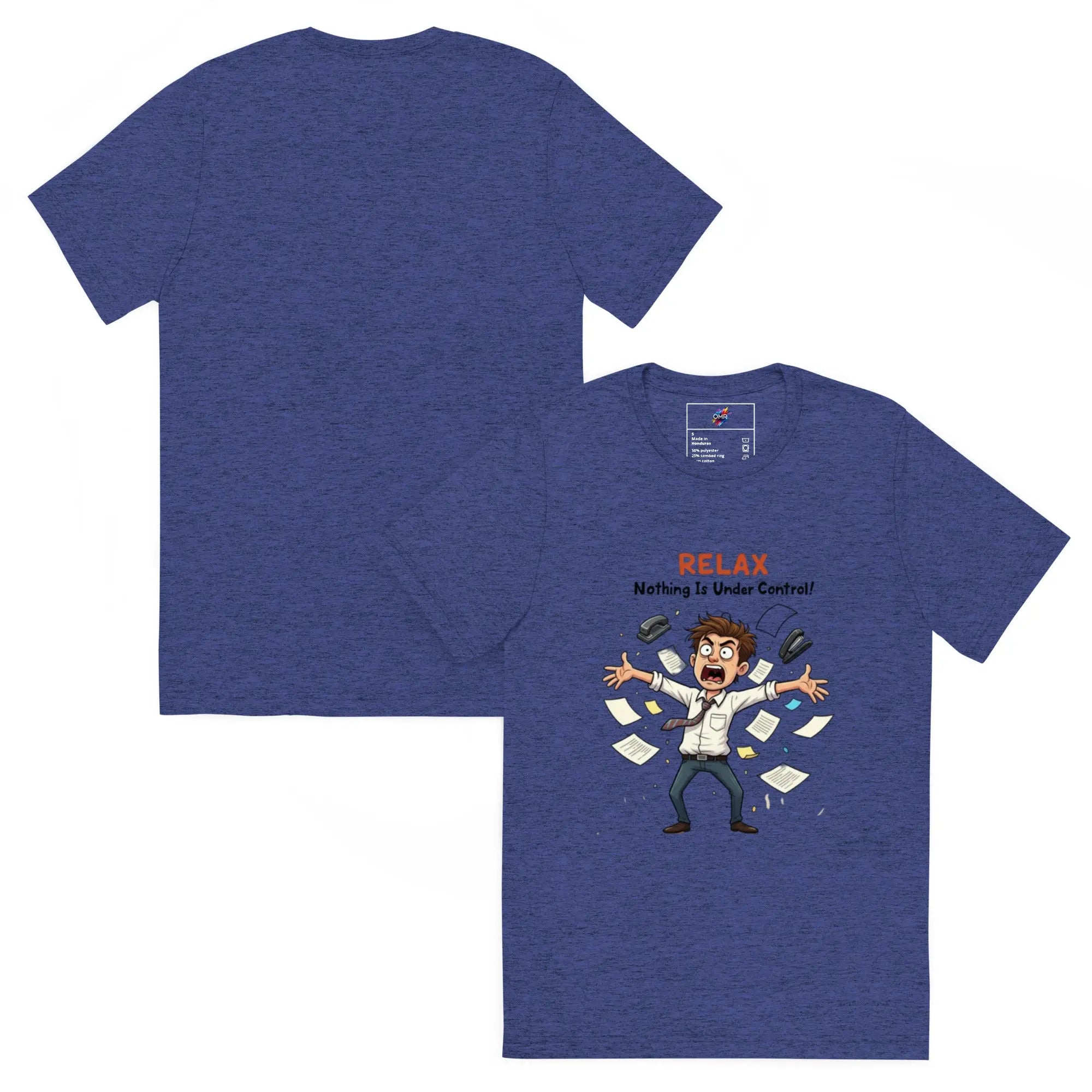 T-shirt a manica corta niente sotto controllo